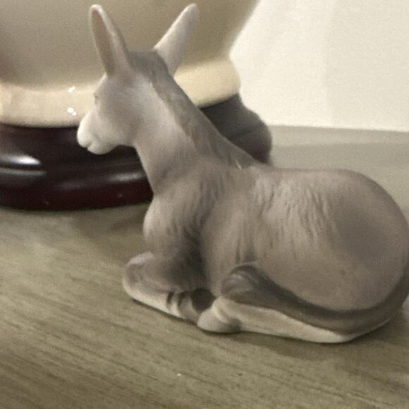 Vintage Lefton 00332 The Christopher Collection Donkey Replacement Nativity - Picture 4 of 15